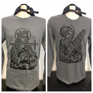 Medieval Ladies Long Sleeve Tee