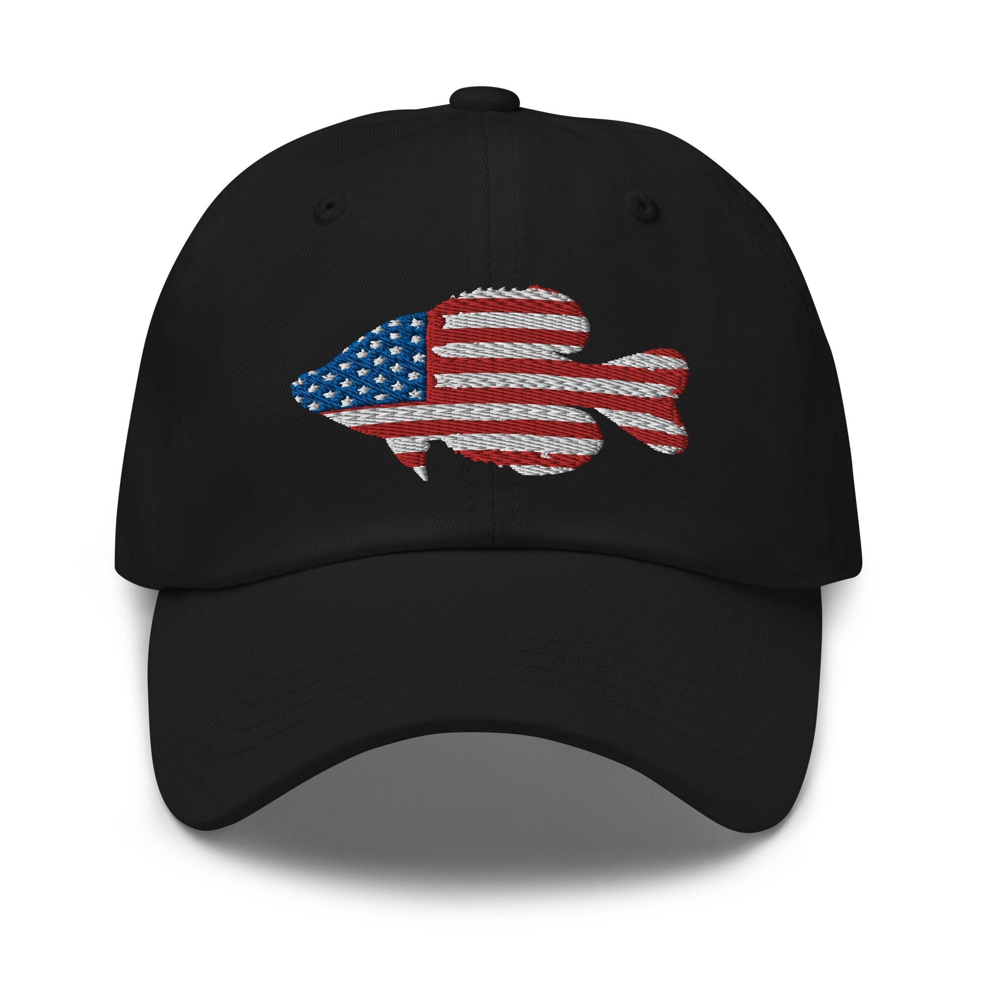 Embroidered Crappie Fishing Hat Crappie 