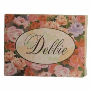 Set persoonlijk briefpapier Debbie Cards Enveloppen Majestic Greetings 7-delig bloemen NIP