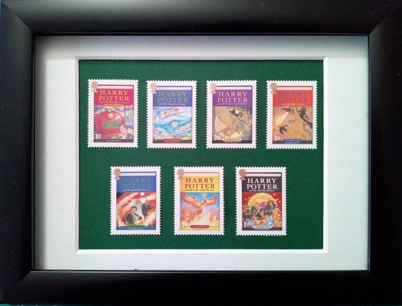 Harry Potter Stamps Full Set Mint Framed From 2007 