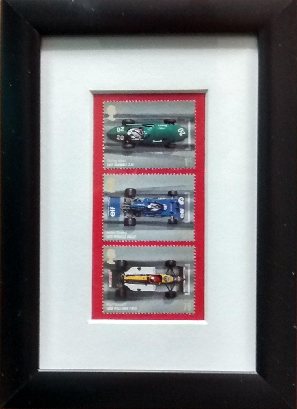 Stamp Rally Frame Grand Prix, 2 Frames Formula 1 Grand Prix Stamps - Etsy