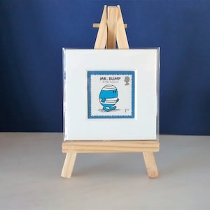 Mr Bump Mini Easel gerahmter Stempel