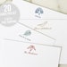 Lab Stationary - Labrador Retriever Stationery Set of 20 Flat Note ...