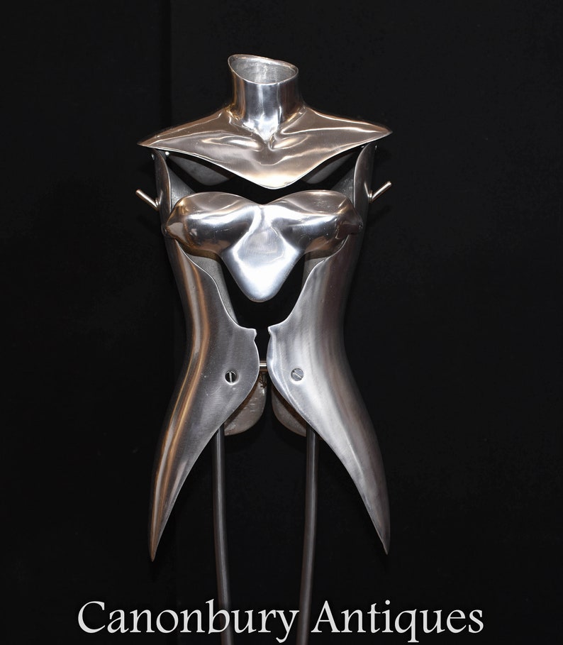 Pair Vintage Metal Mannequins Architectural Salvage Etsy