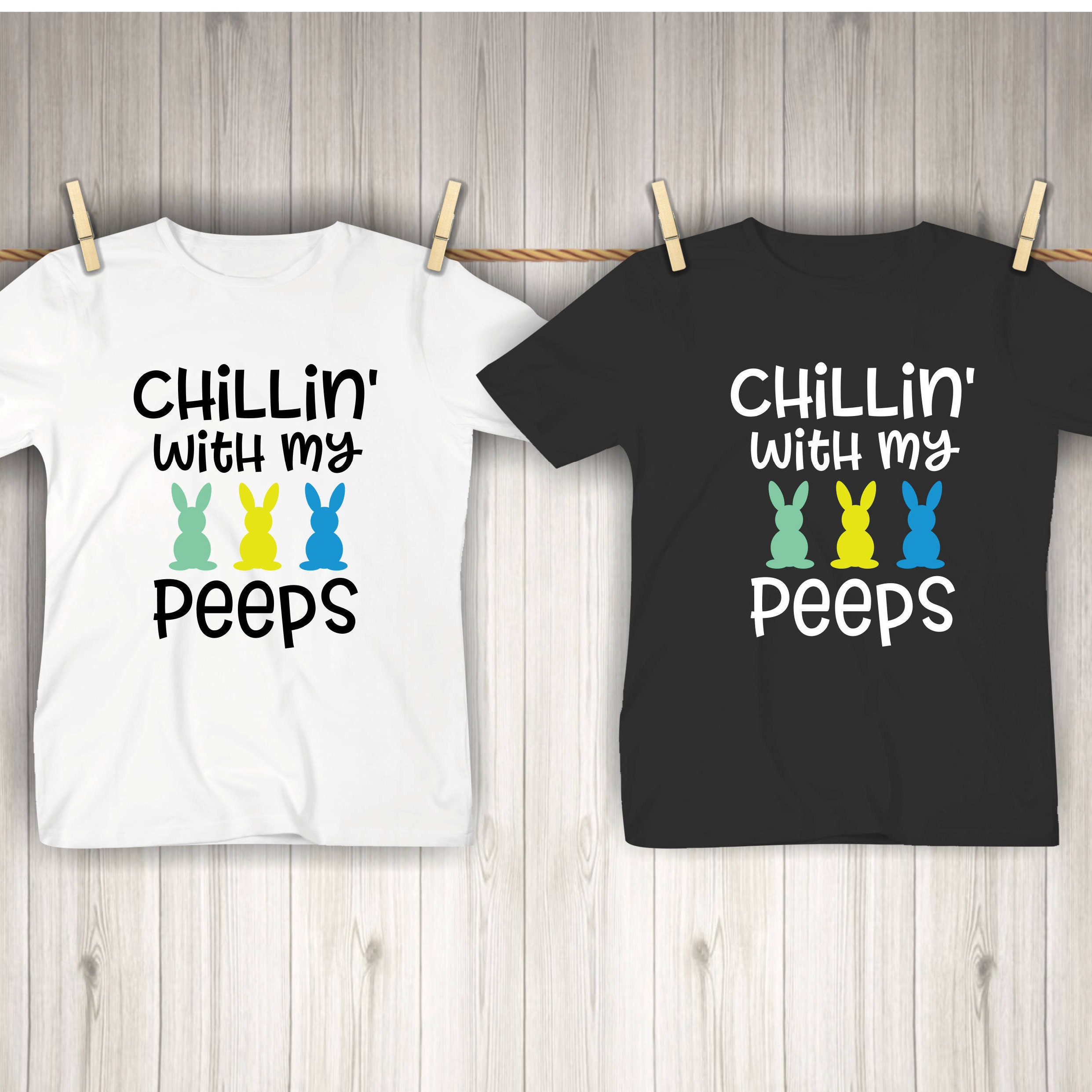 Easter Shirts Boy Peeps Shirt Chillin 