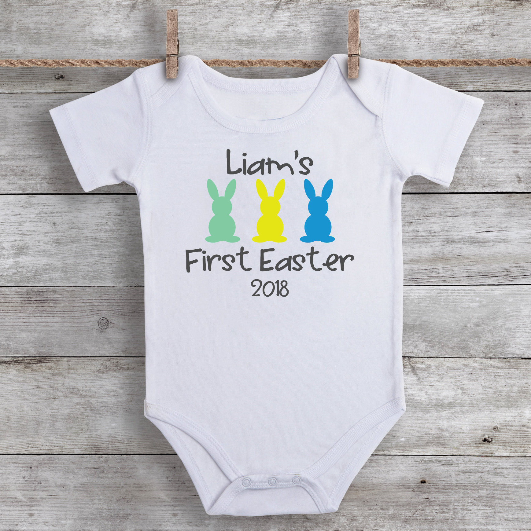 First Easter Outfit Baby Boy Easter Bodysuit My First Easter - Etsy UK