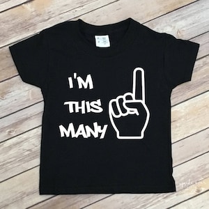 1st Birthday Boy First Birthday Shirt - Boy B-Day Shirt - One Year Old Boy - Birthday Outfit Boy