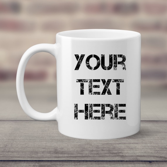 Custom Mugs With Lid & Personalized Mug With Lid - Quality Logo