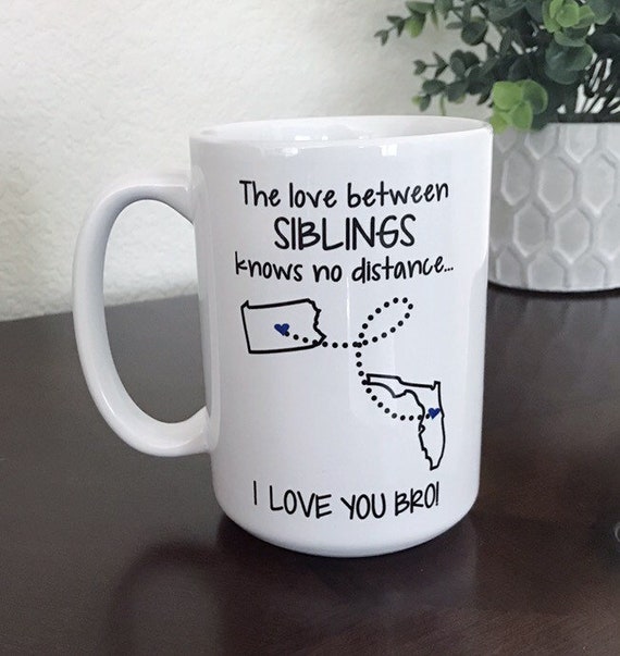 long distance state coffee mug