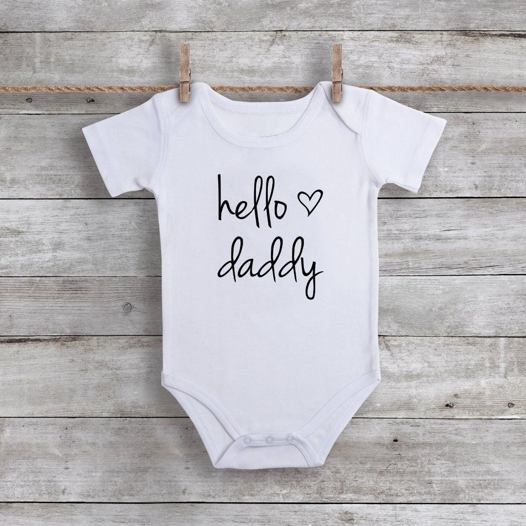 Body Per Annuncio Gravidanza 'Sarai Pap&agrave;' &ndash; Bianco, 100% Cotone, Taglia Neonato, Regalo Per Baby Shower