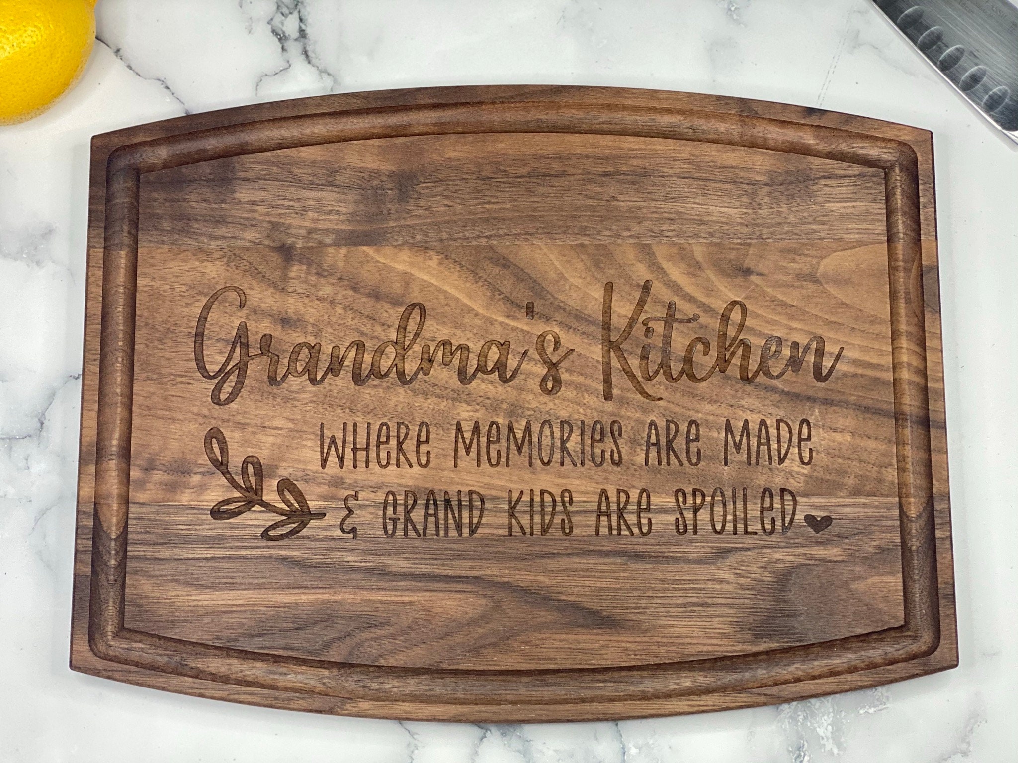 Only the Best Moms get Promoted to Grandma. Personalized Cutting Board –  milk & honey