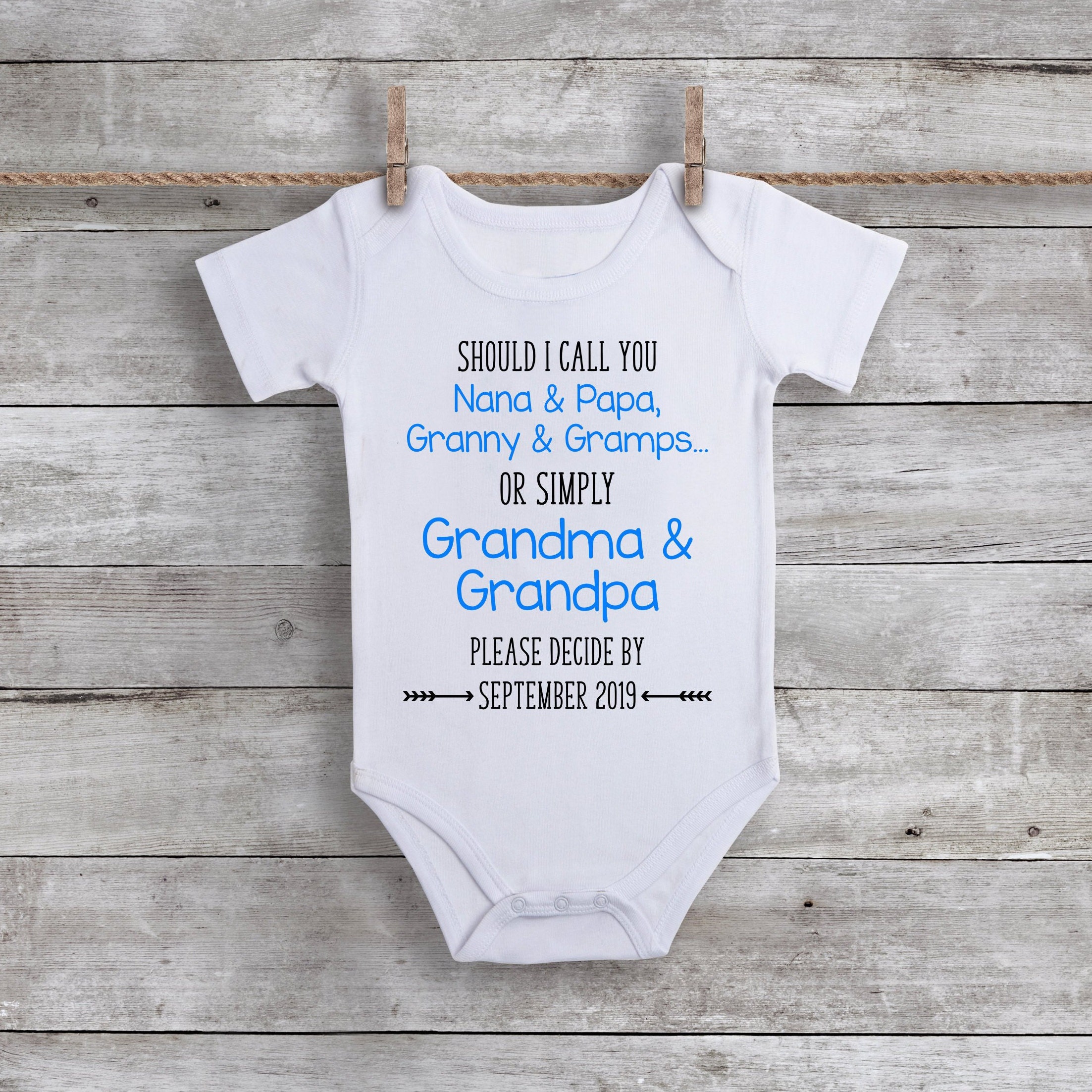 Your Choice Grandparent Announcement U2013 Bean To Sprout