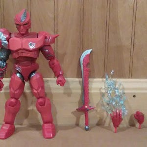 Power Rangers Lightning Collection Red Ecliptor Action Figure