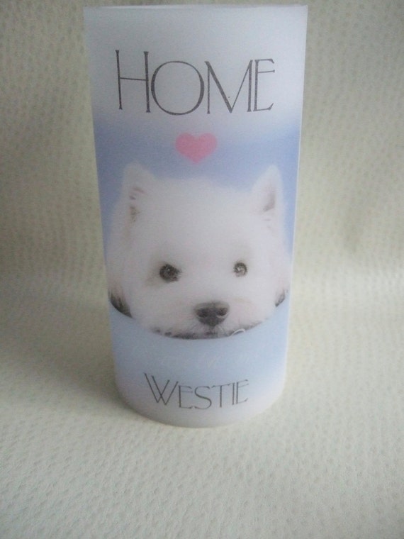 Items similar to Pet Candles or Memorial Flameless Candle with Custom