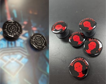 Baldur's Gate 3 Astarion inspired Device Grip "Bloodless" and Cazador Back Scars Gamer Holder inspired by Dungeons and Dragons and BG3