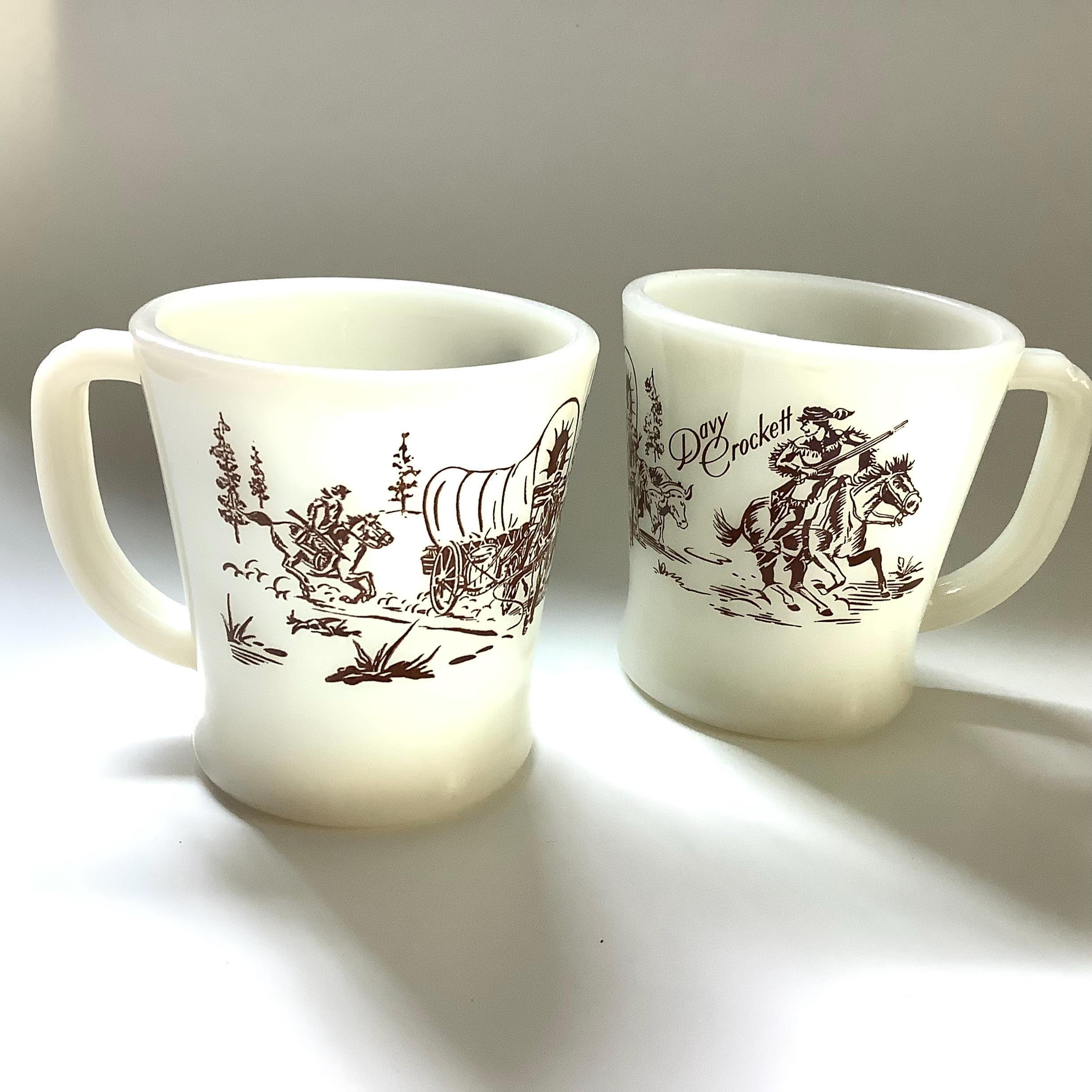 食器 227 Fire King Davy Crockett Bowl 2p 食器 227 Fire King Davy