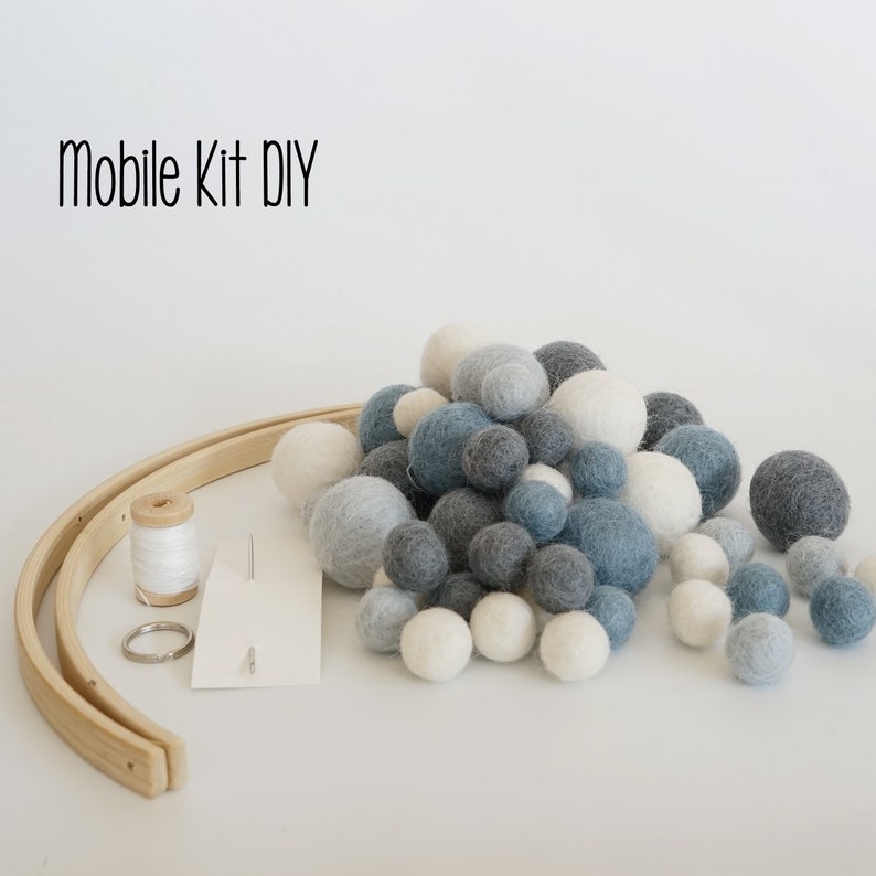 DIY Baby Mobile DIY Baby Mobile Kit DIY Crib Mobile Diy Etsy