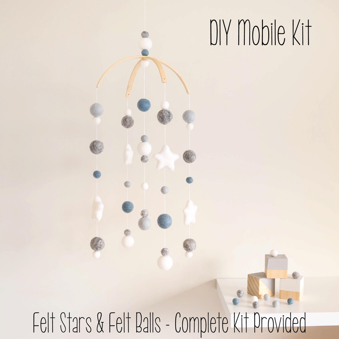 DIY Mobile DIY Crib Mobile DIY Cot Mobile Nursery Mobile Etsy