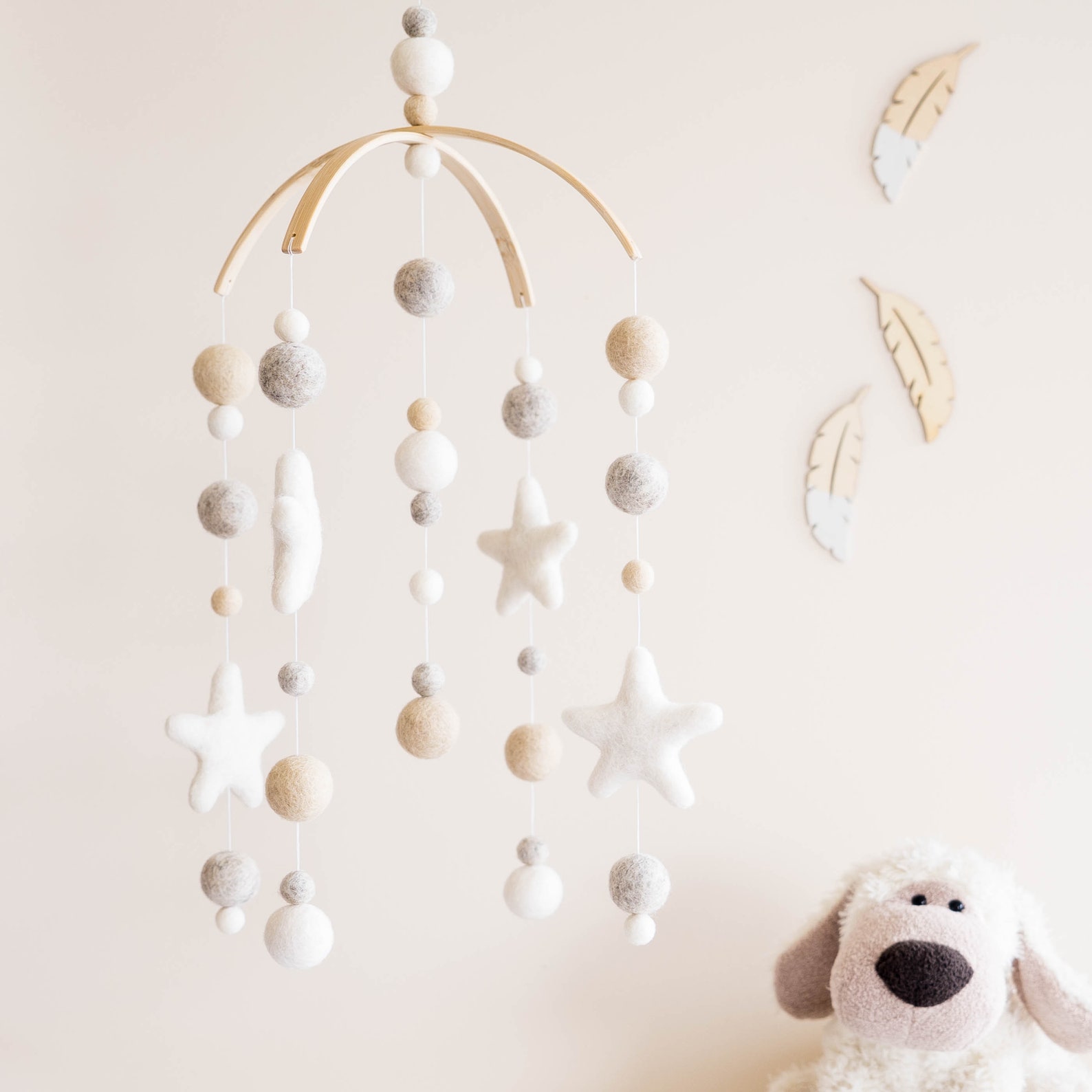 Nursery Decor DIY Baby Mobile DIY Baby Mobile Kit DIY Crib Etsy