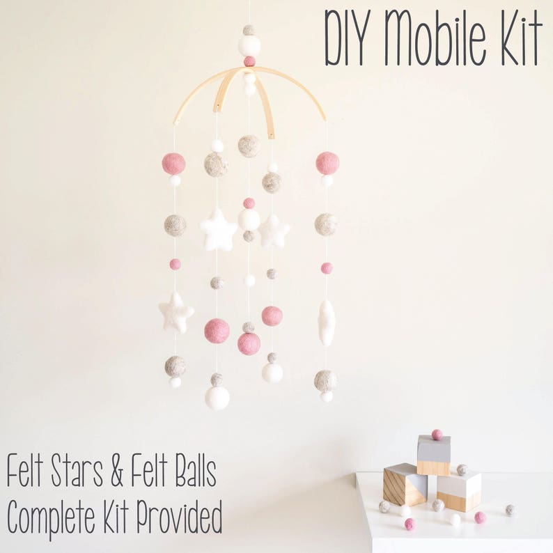 Diy Mobile Diy Crib Mobile Diy Cot Mobile Nursery Mobile Etsy