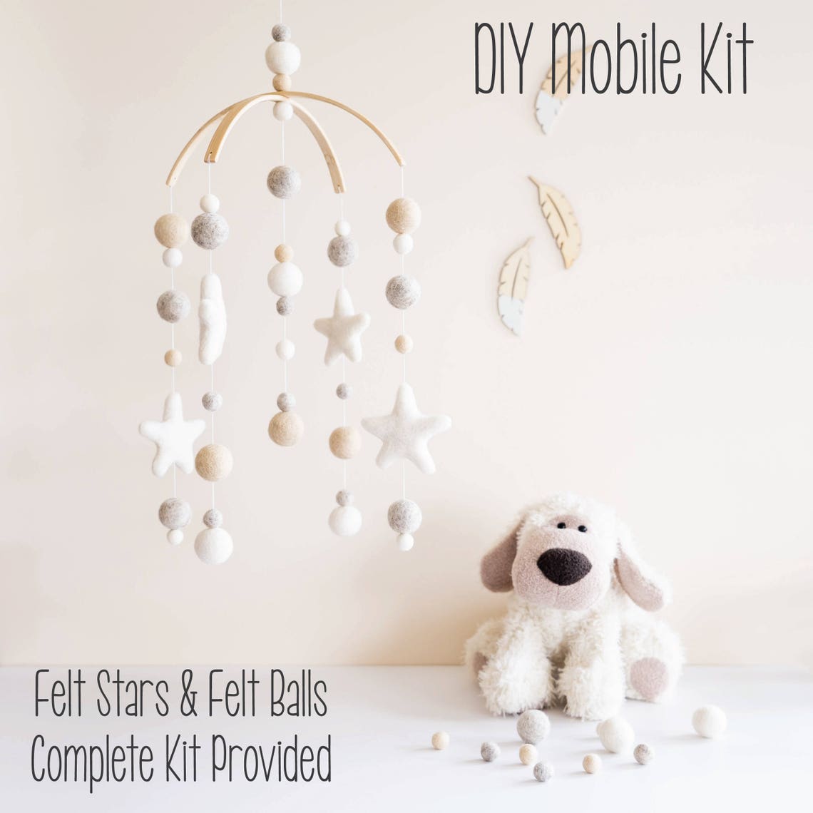 DIY Mobile Baby Mobile DIY Crib Mobile DIY Cot Mobile Etsy