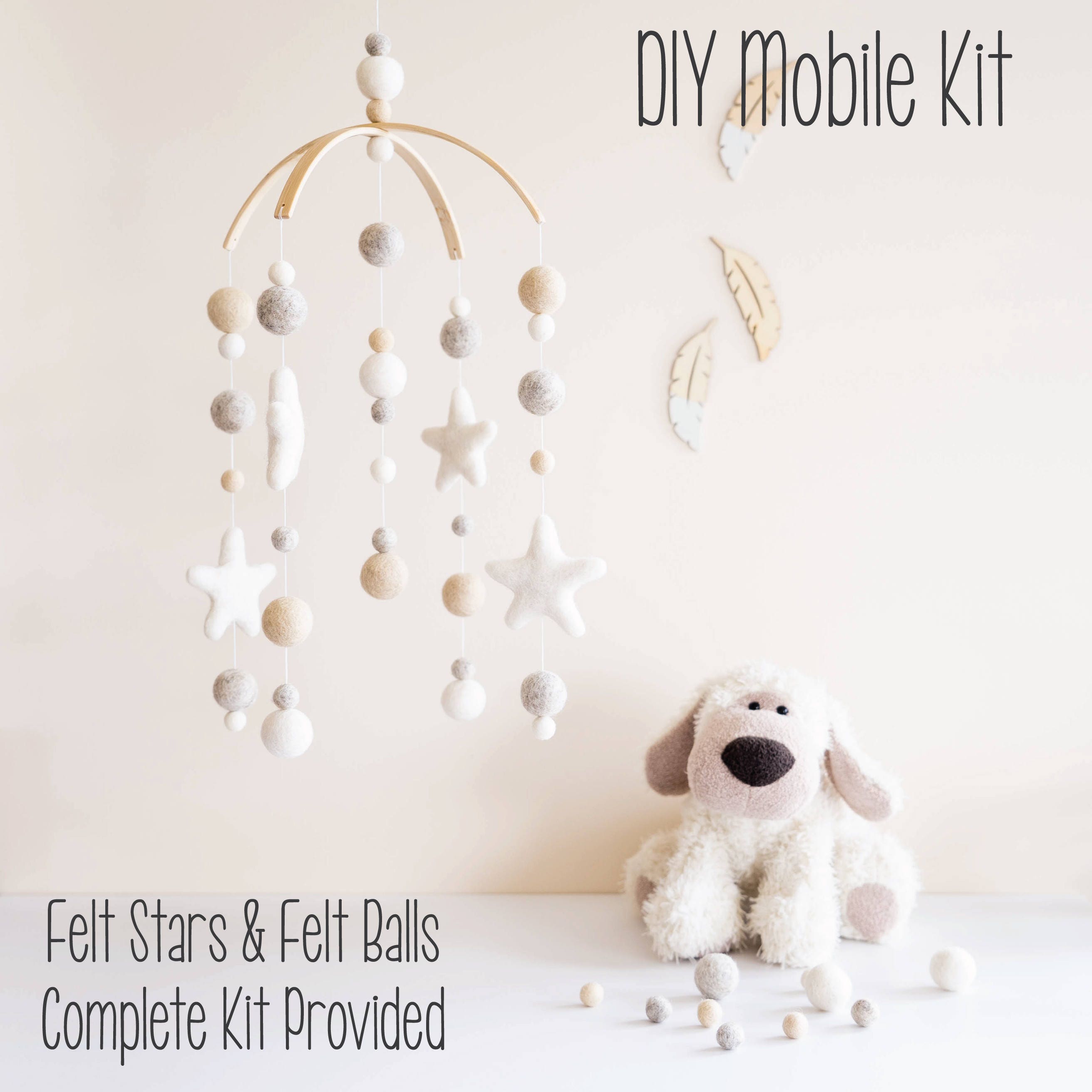 Diy Mobile Diy Crib Mobile Diy Cot Mobile Nursery Mobile Etsy