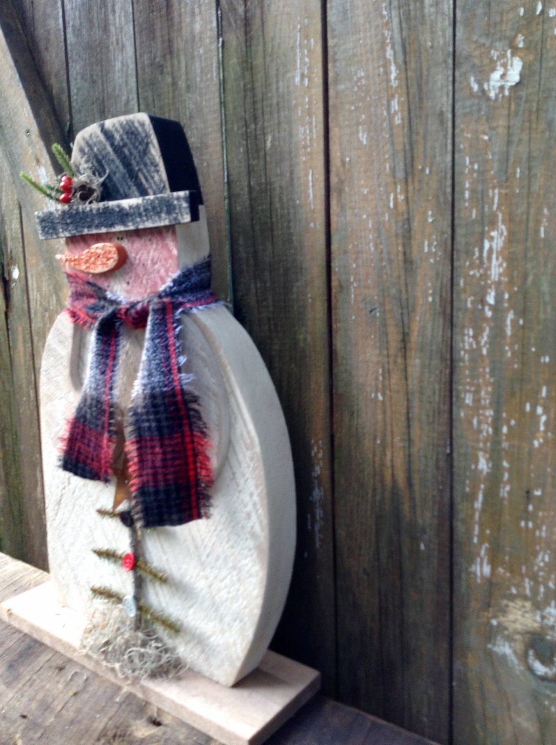 Primitiver Schneemann Land primitiver Schneemann | Etsy