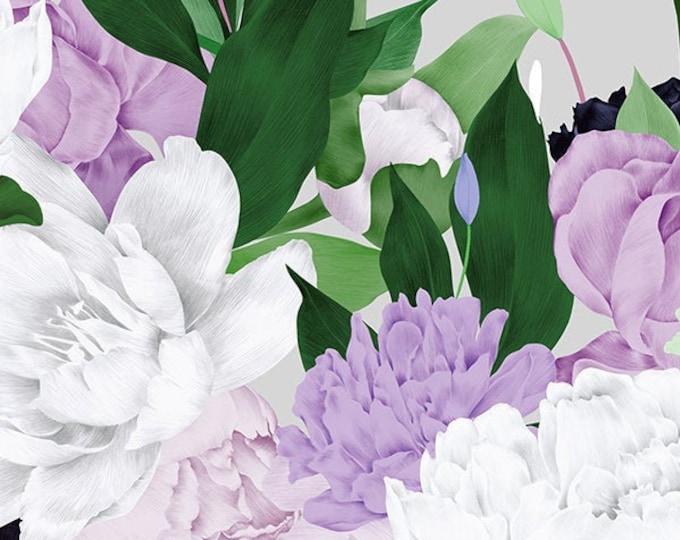 Wallpaper/Mural with peonies