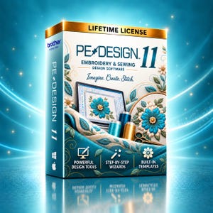 PE-Design 11 Embroidery Software | Digitizing, Lettering & Monogram Design