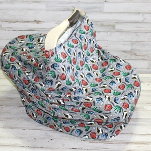 Baby Car Seat Cover * Infant Car Seat Cover * Car Seat Canopy * Wizard Car Seat Cover Baby * Nursing Cover * Stretchy Car Seat Cover *
