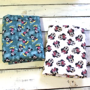 Baby Blanket * Flannel Swaddle * Flannel Blanket * Swaddle Blanket * Baby Swaddle * Snuggle Blanket * Handmade Blanket * Mickey * Minnie