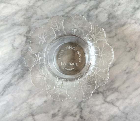 Vintage Lalique France Crystal Glass 