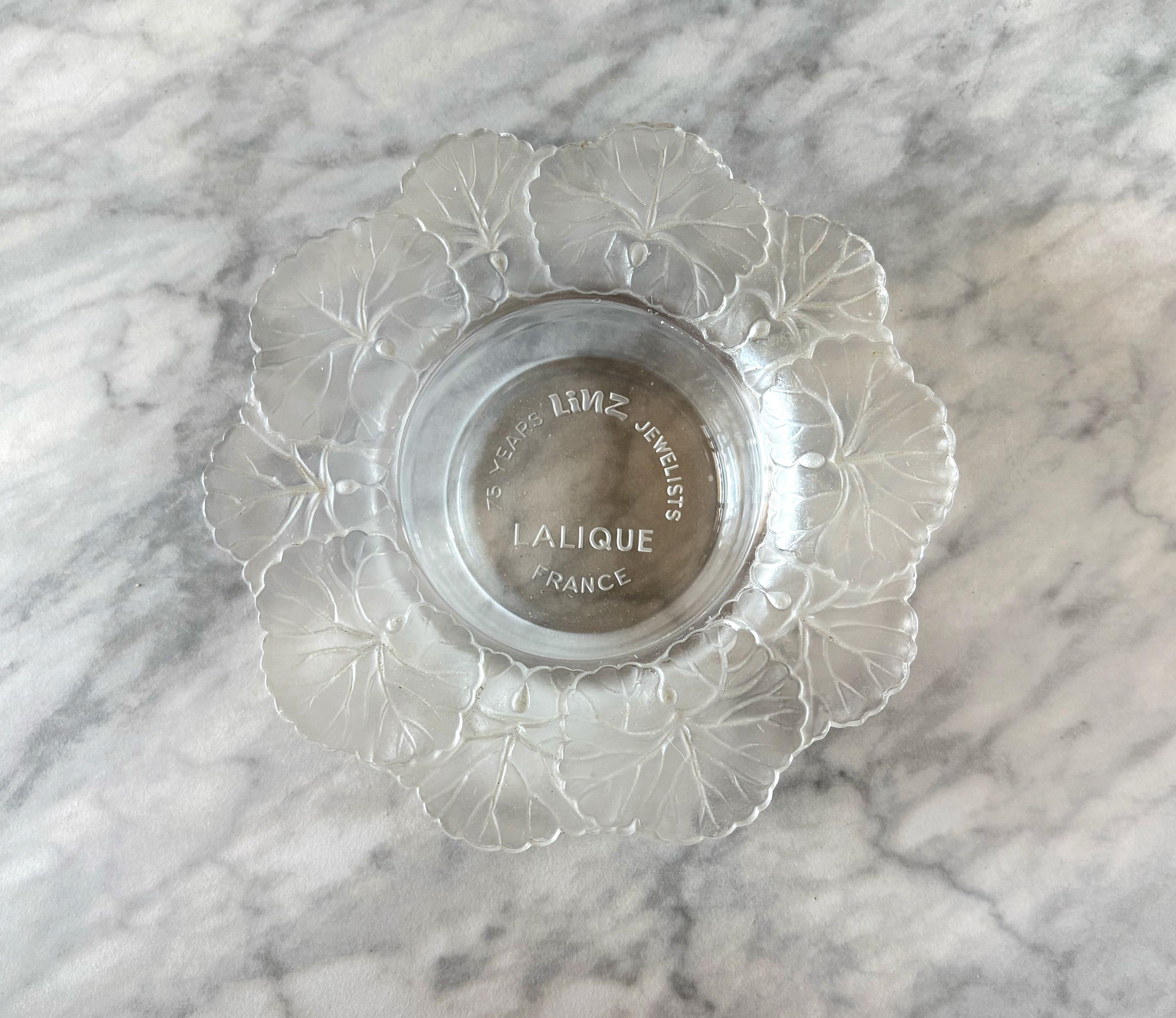 Vintage Lalique France Crystal Glass 