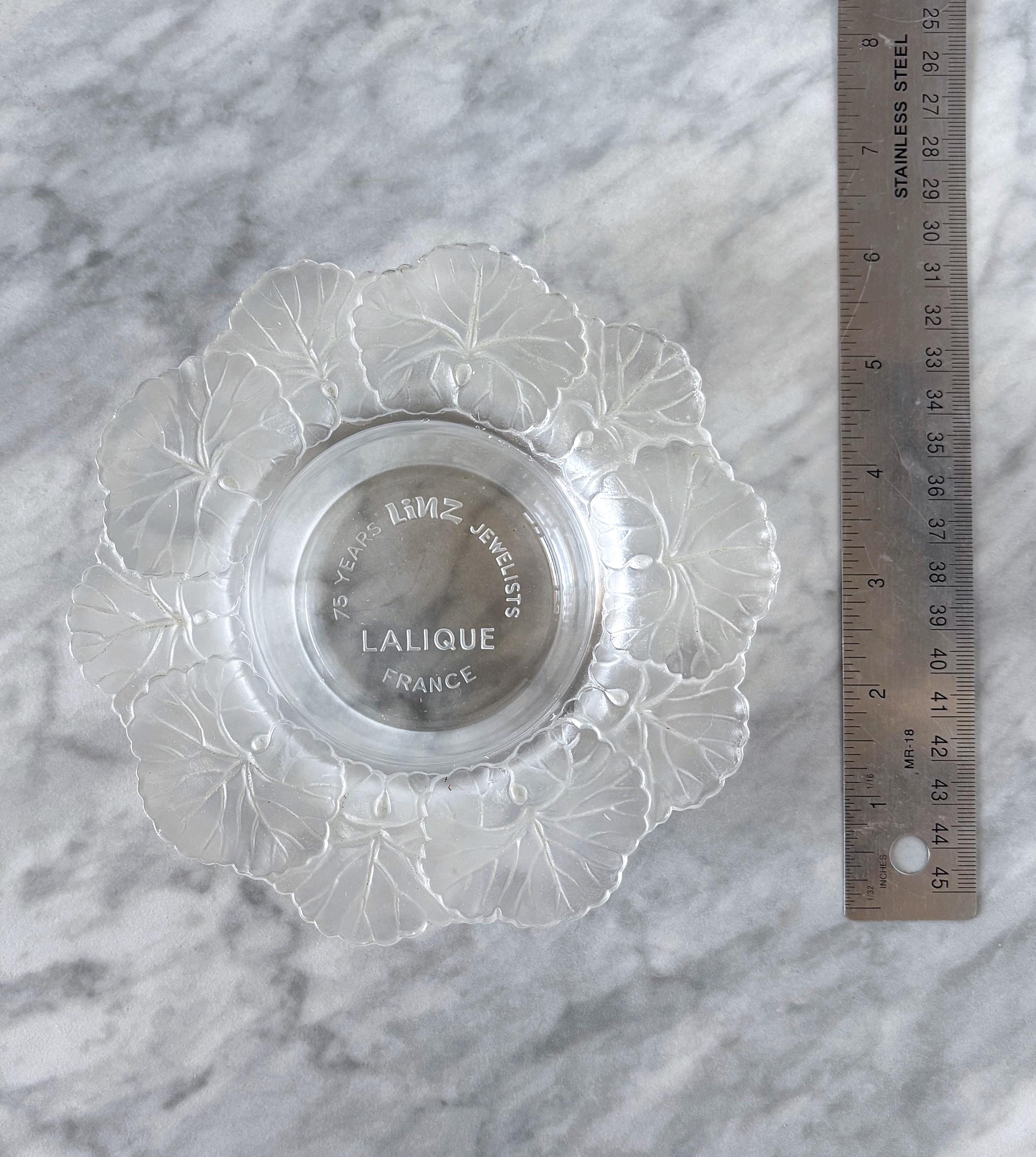 Vintage Lalique France Crystal Glass 