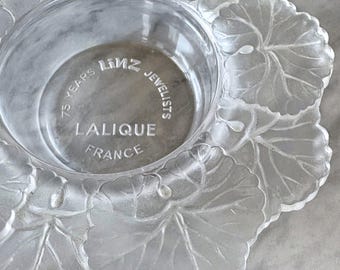 Vintage Lalique France Crystal Glass 