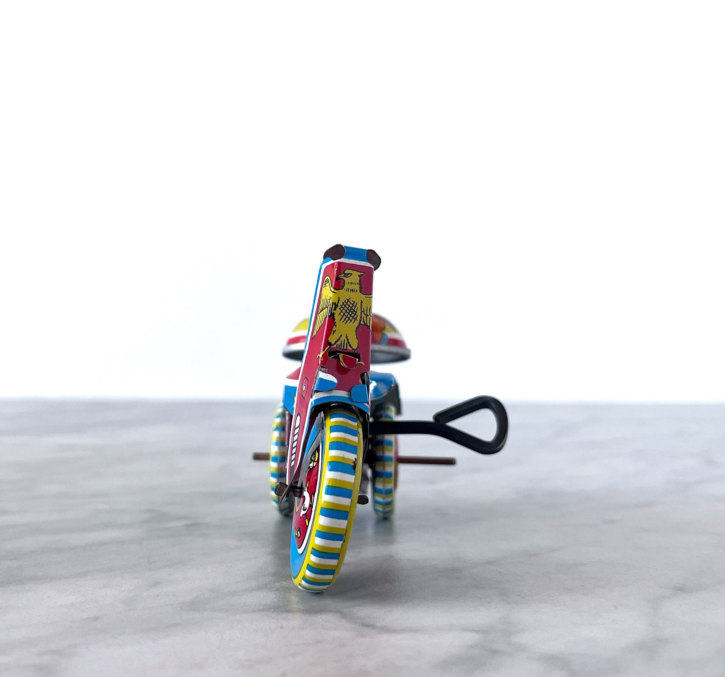 Oggettistica, Moto chopper in latta modellino da collezione