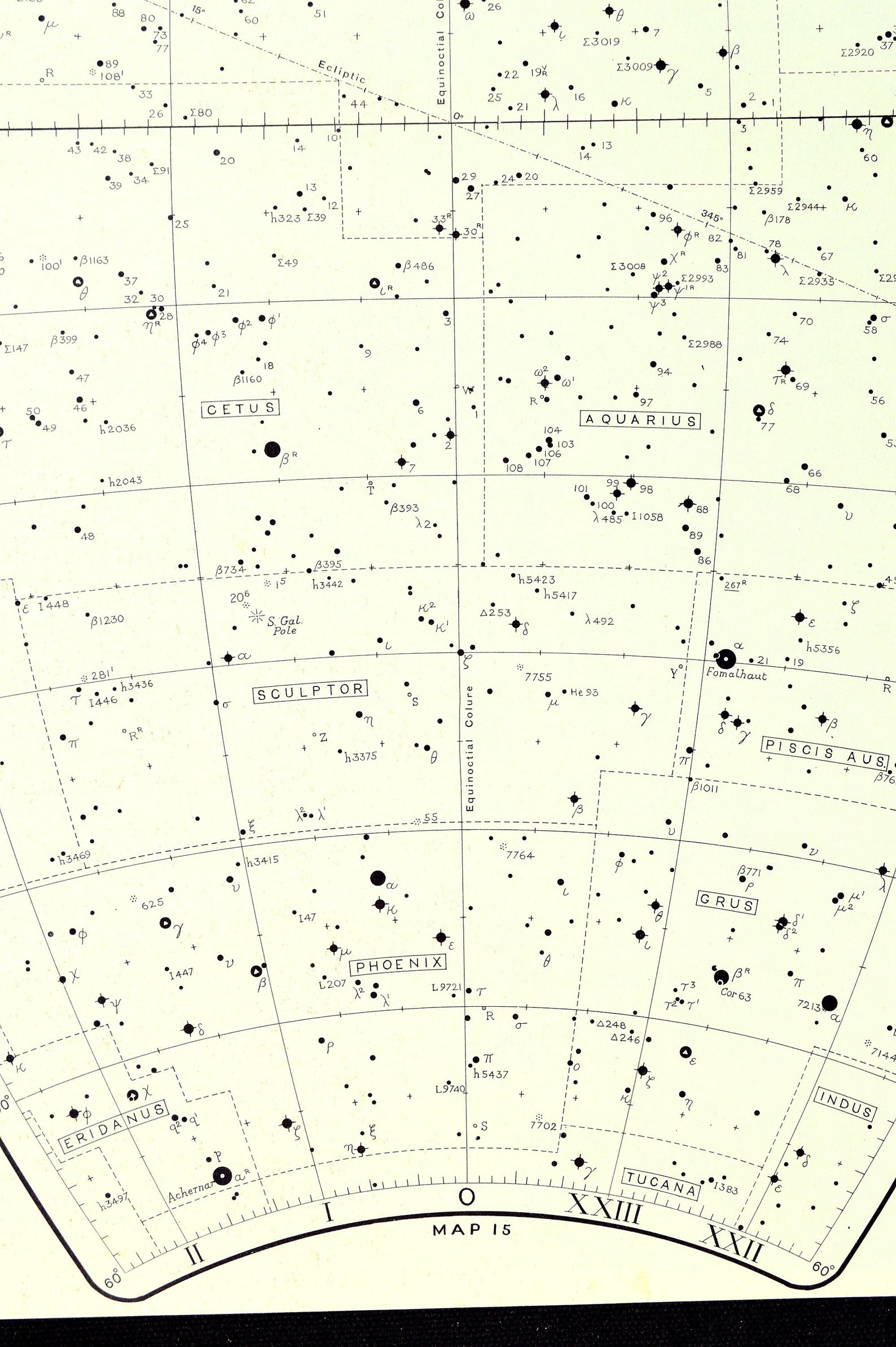 Star Chart Wall Decor Star Map Wall Art Constellation Map Etsy