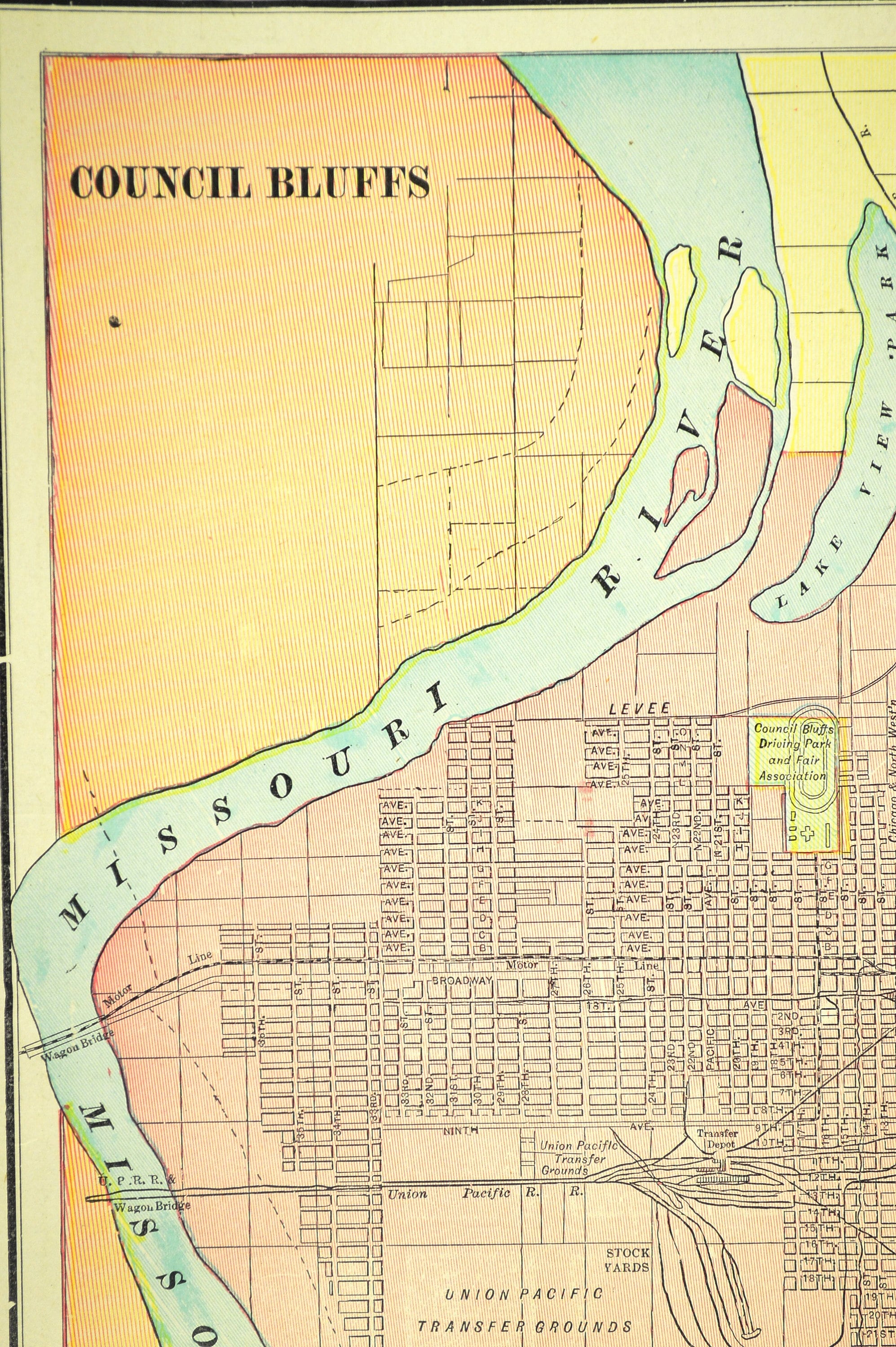 Council Bluffs Zip Code Map Map