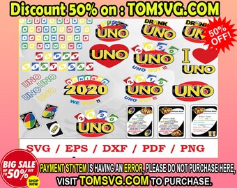 drunk uno svg etsy