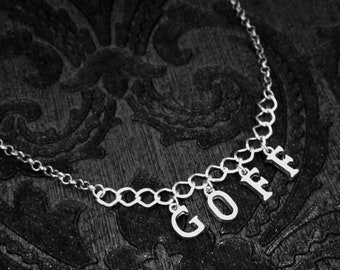 Gothic Jewelry Horror Jewelry Horror Psycho Choker Goth Punk Emo Chain Necklace Grunge Horror Necklace Layering Chain Streetwear