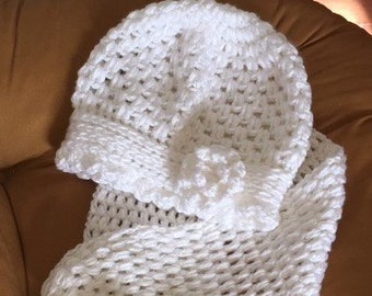 Bufanda de sombrero y cuello corto