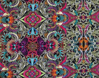 Sassy cats 75cm piece +1FQ SALE- Fabric woven craft cotton Michael Miller