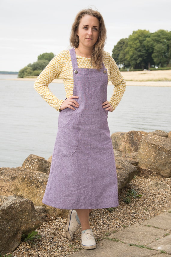 Buy Sewing Pattern Emily Dungaree Dress Ladies Sizes 8-20 Pdf Download  Version. Online in India 