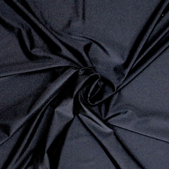 Fabric - Sportswear jersey – Nylon/Lycra- black- Stretch fabric.