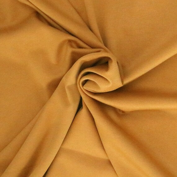 Top Quality Black Ponteroma 4 Way Stretch Jersey Dressmaking Fabric