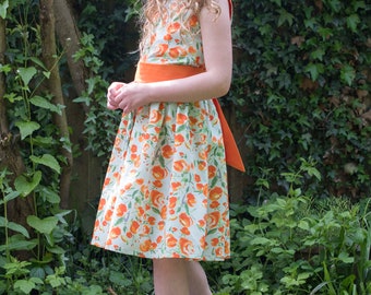 Sewing pattern - Dorothy - girls dress - sizes 1yr - 12yrs - pdf downloadable version.