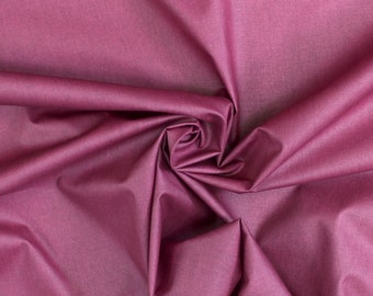 Tissu - Coton enduit - Tissu imperméable - Magenta