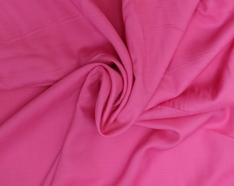 Tissu -Dashwood – Tissu rayonne/viscose – Rose chaud