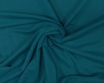 Organic Cotton Sweatshirt fabric - Dark green