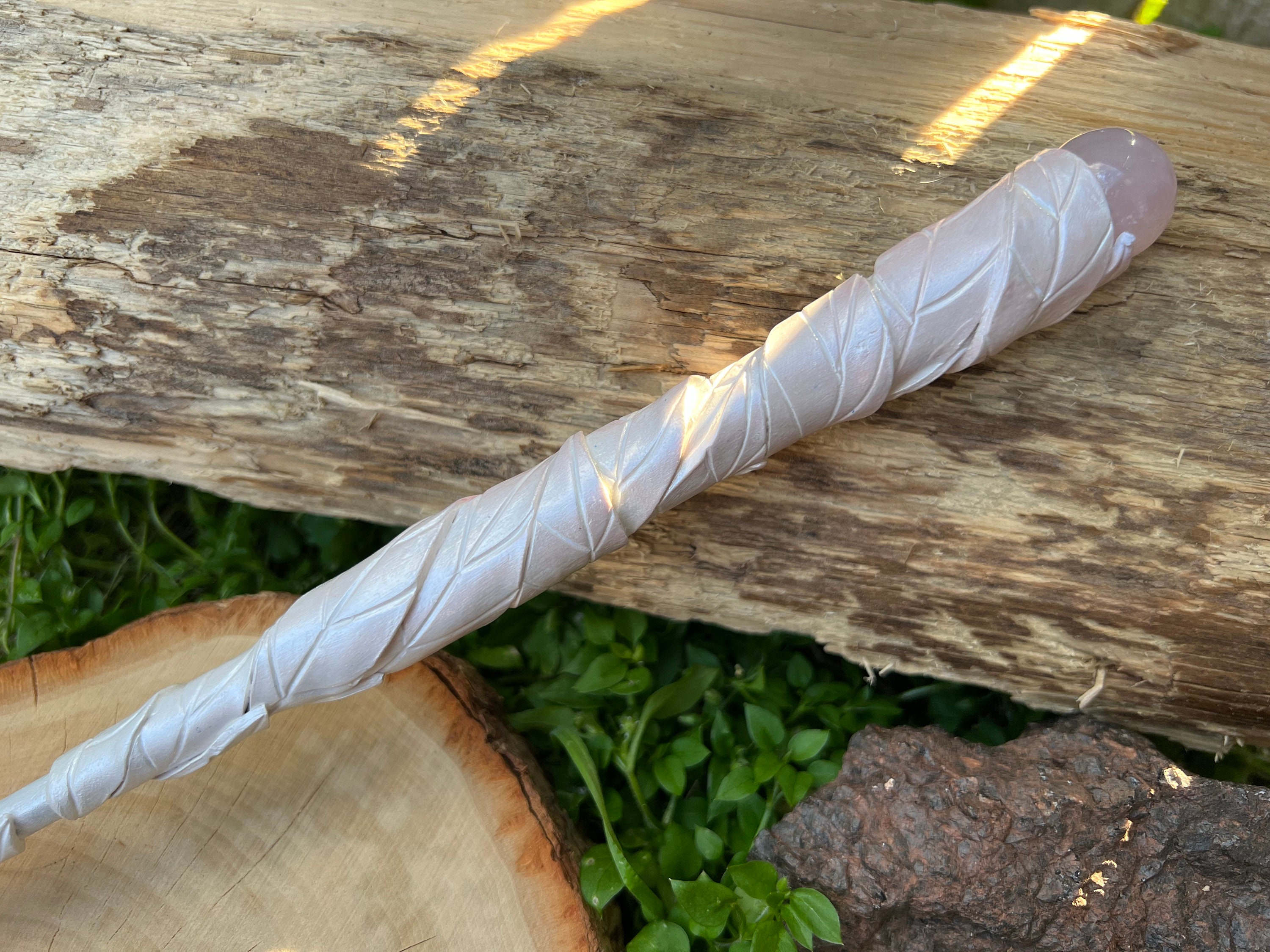 Leaf Wand   -Fairy wand-Wizard Witch wand-Nature Wand